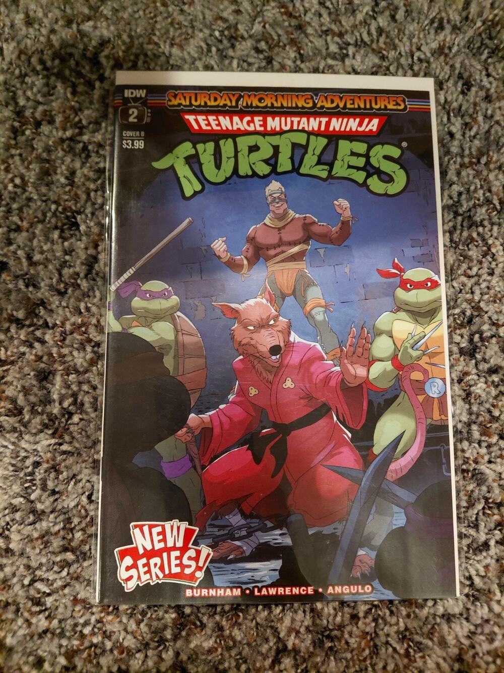 Teenage Mutant Ninja Turtles Saturday Morning Adventures #2 CVR B IDW 2023